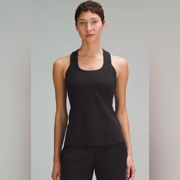 Lululemon Black Throwback Scoop Neck Tank Top
Light Support, A/B Cup - Picture 2 of 7
